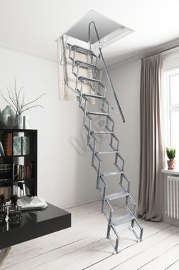 Чердачная лестница Aci Alluminium Elegant Fantozziscale 700*700*2600-2750
