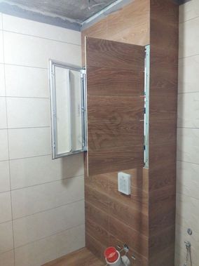 Люк под плитку Секрет 3.0, 2 створки 850*300