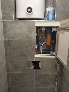 Люк под плитку Секрет 3.0, 2 створки 850*300