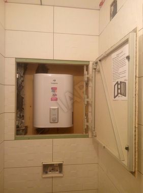 Люк под плитку Нажимной Железяка Двустворчатый 800*950